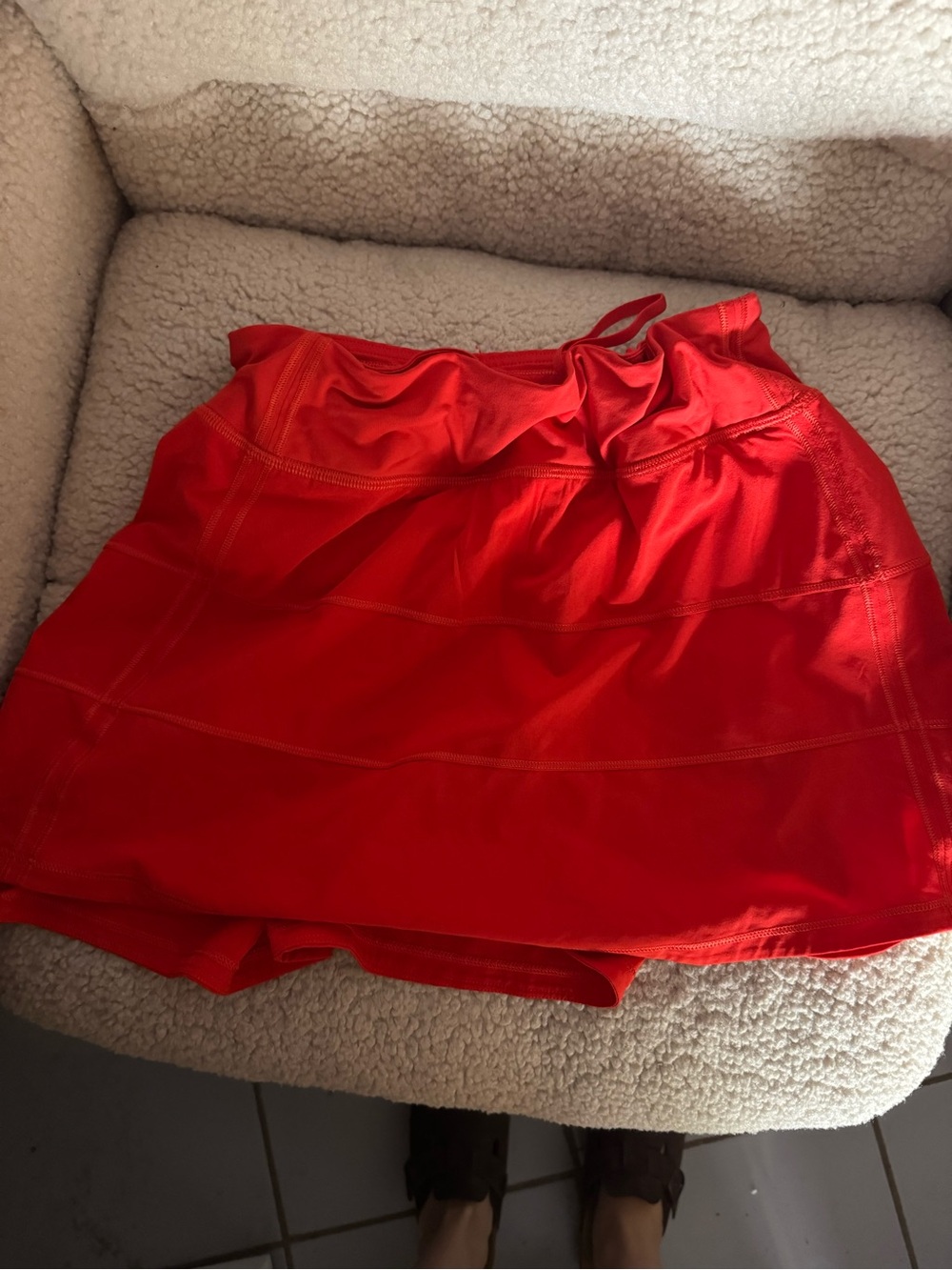 Women’s Active Skort in Bright Red